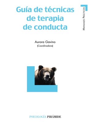 cover image of Guía de técnicas de terapia de conducta